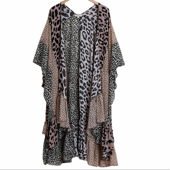 LAST 1 Umgee boutique Boho Gypsy KIMONO - Picture 3 of 13